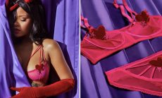 Rihanna predstavila svoju valentínsku kolekciu šteklivej spodnej bielizne