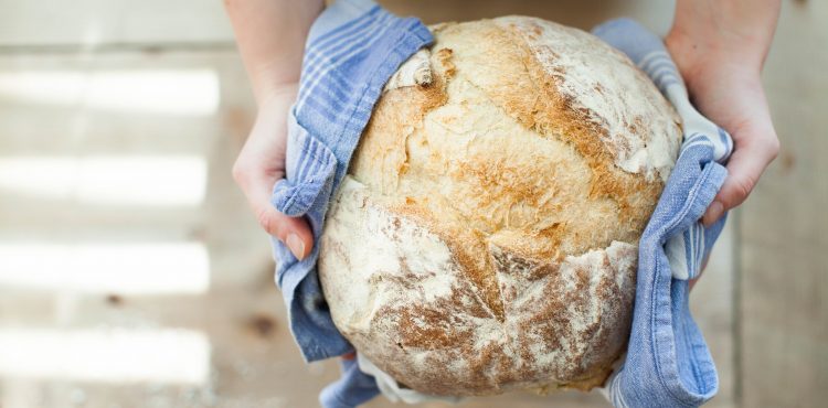 Jednoduchý domáci chleba bez miešania pre začiatočníkov